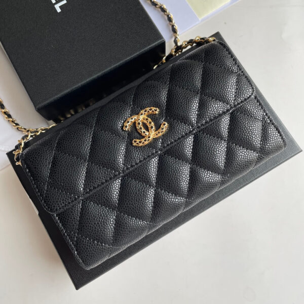 Chanel鏈單肩斜挎小包